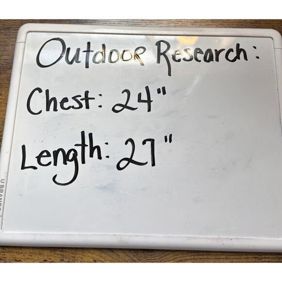 Outdoor Research Mens Fleece XL Orange 1/4 Zip Polartec Pullover Performance - Picture 9 of 9